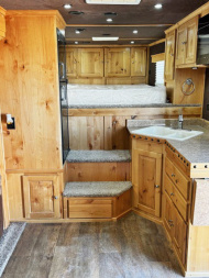 Used 2019 Logan Coach 4 Horse P/C Load Living Quarter Horse Trailer