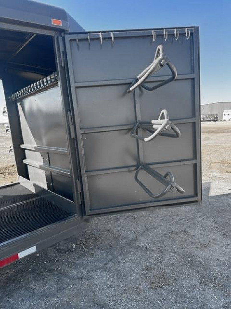 Used 2022 24' Hughes Light Stock Trailer