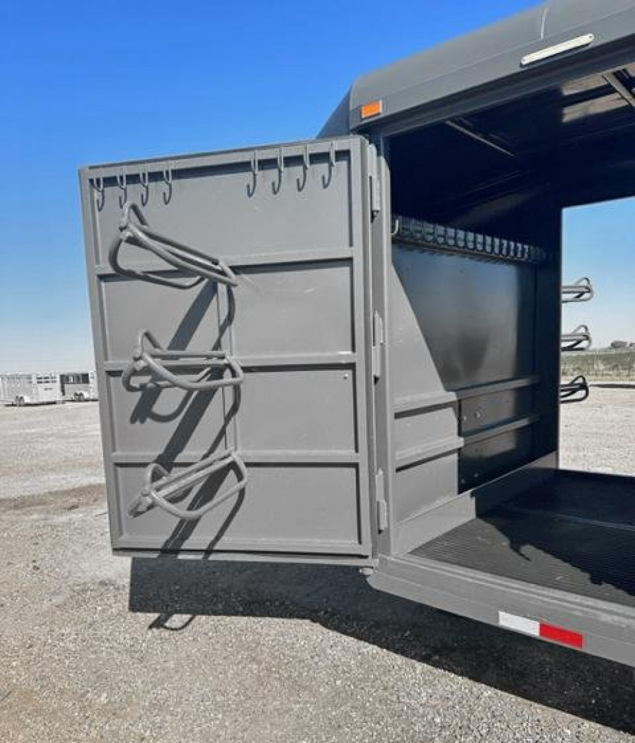 Used 2022 24' Hughes Light Stock Trailer