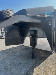 Used 2022 24' Hughes Light Stock Trailer