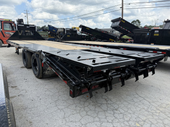 New 2026 Iron Bull FLG 20K 20+5 HYD JACK Equipment Trailer