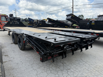 New 2026 Iron Bull FLG 20K 20+5 HYD JACK Equipment Trailer