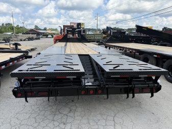New 2026 Iron Bull FLG 20K 20+5 HYD JACK Equipment Trailer