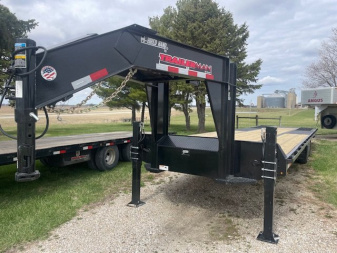 New 2025 Trailerman Hydraulic Dove Deckover Trailer (23+9)