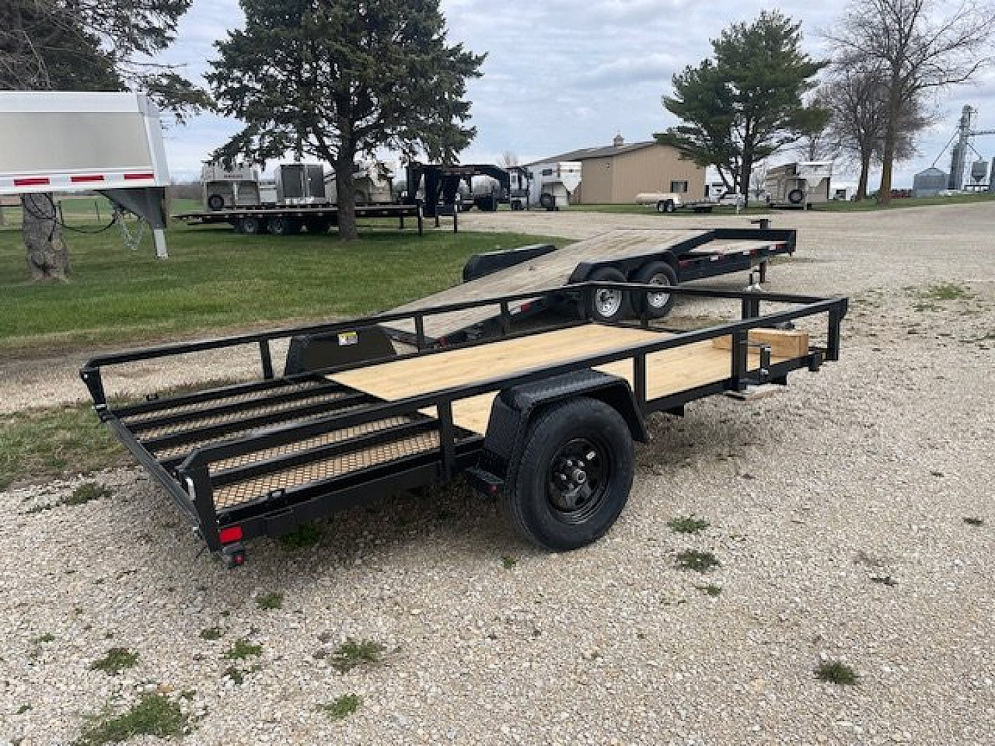 New 2025 H&H Trailers 82 X 12 Utility Trailer