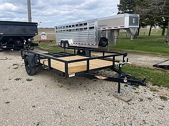 New 2025 H&H Trailers 82 X 12 Utility Trailer