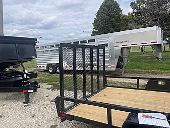 New 2025 H&H Trailers 82 X 12 Utility Trailer