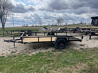 New 2025 H&H Trailers 82 X 12 Utility Trailer