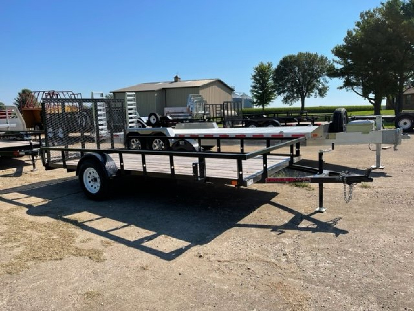 New 2024 TRAILERMAN TRAILERS INC. 14' Utility Utility Trailer