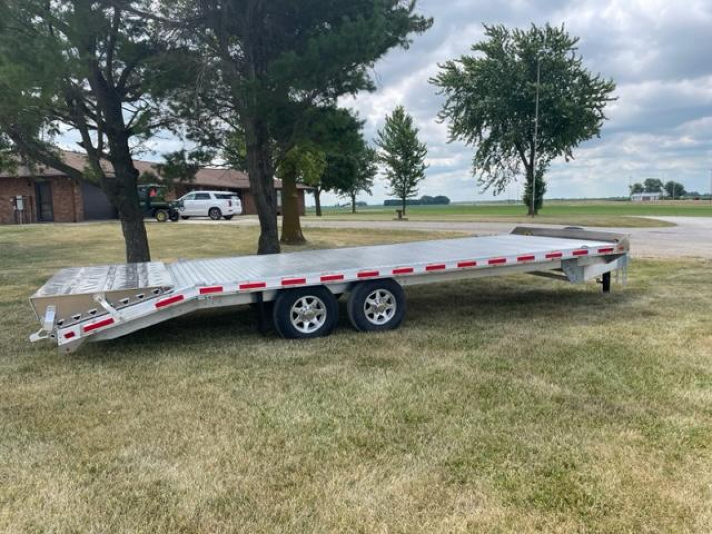 New 2024 EBY Deckover 14K Equipment Trailer