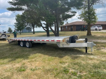 New 2024 EBY Deckover 14K Equipment Trailer