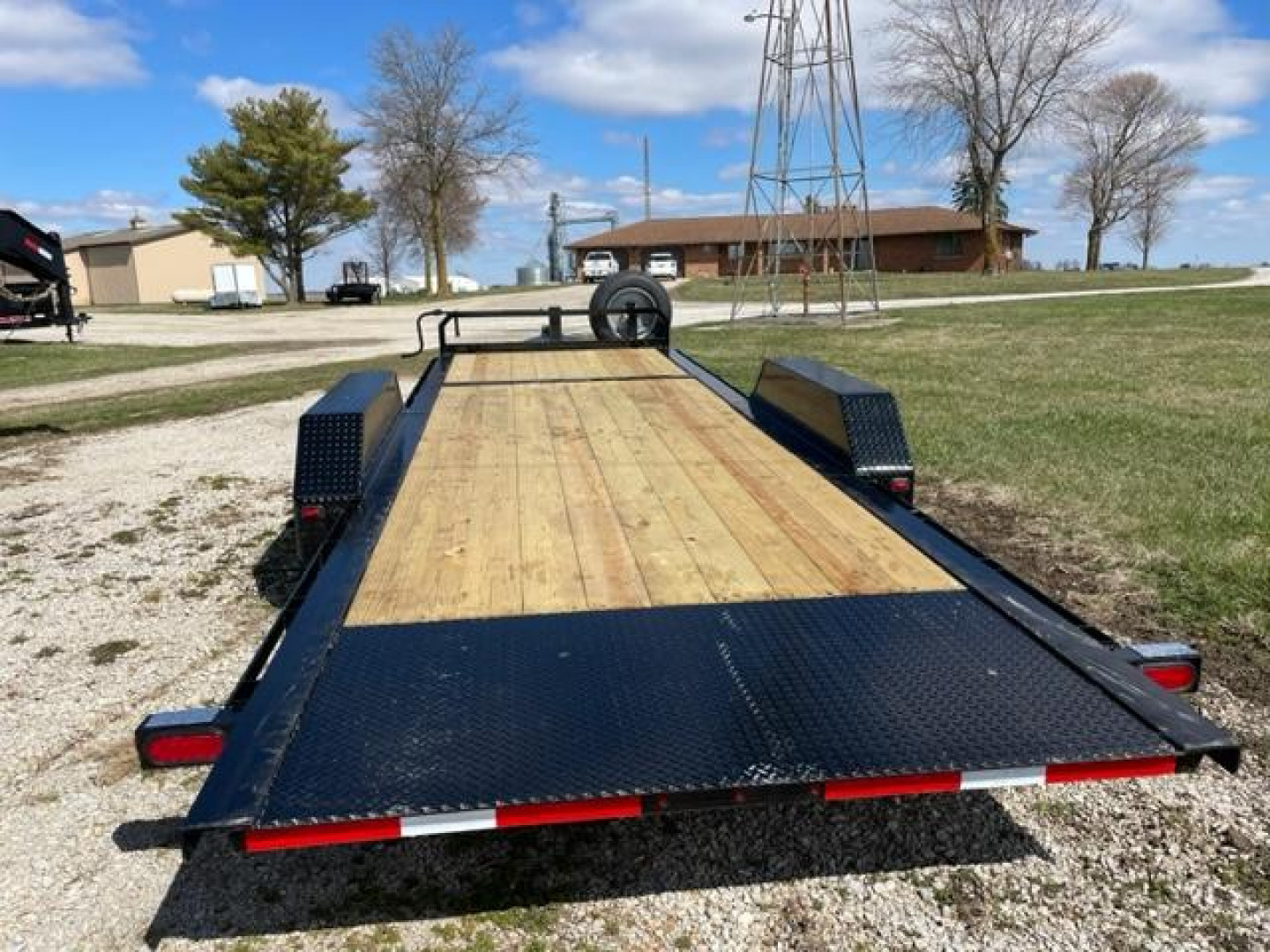 New 2025 CORNPRO Tilt Equipment Trailer 8K
