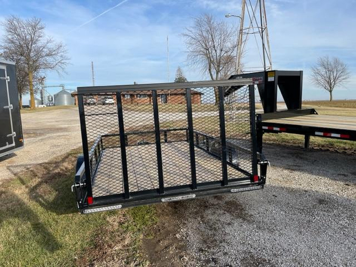 New 2025 TRAILERMAN TRAILERS INC. 12' Utility Trailer