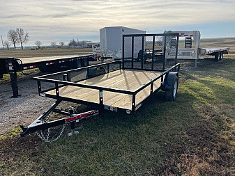 New 2025 TRAILERMAN TRAILERS INC. 12' Utility Trailer