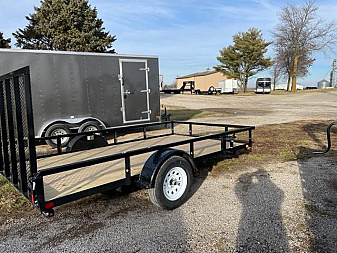 New 2025 TRAILERMAN TRAILERS INC. 12' Utility Trailer