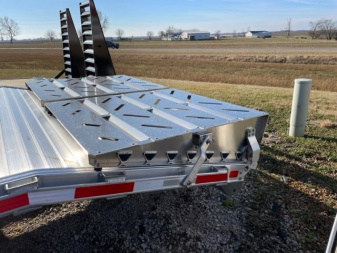 New 2025 EBY Deckover Equipment Trailer