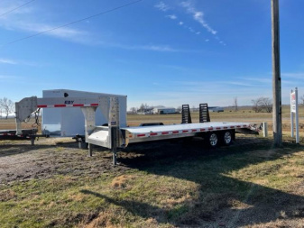 New 2025 EBY Deckover Equipment Trailer