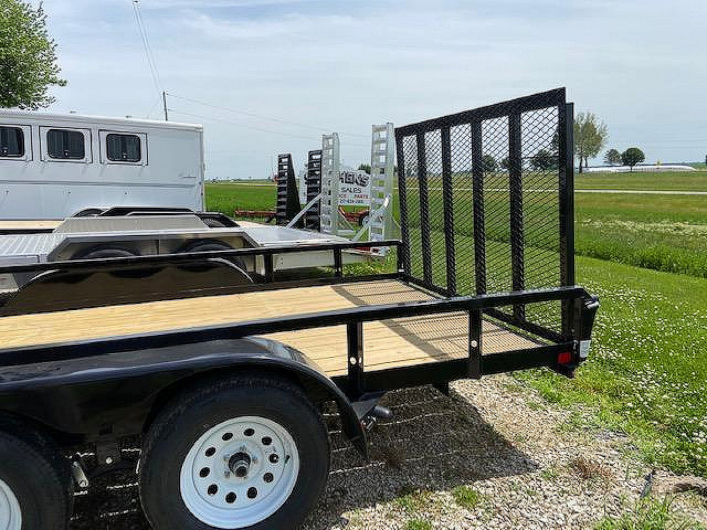 New 2025 TRAILERMAN Double Axle Utility Trailer
