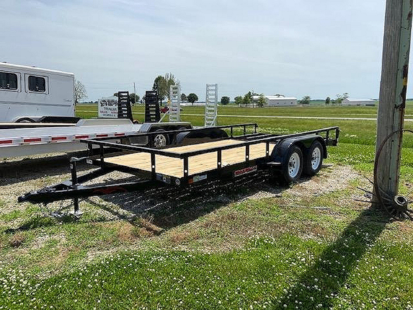 New 2025 TRAILERMAN Double Axle Utility Trailer