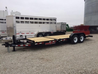 New 2023 TRAILERMAN 6 + 16 Cushion Tilt Equipment Trailer