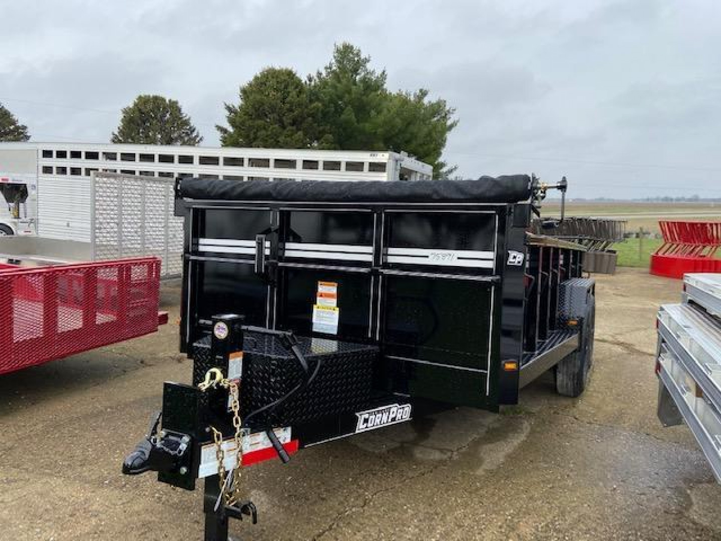 New 2025 CORNPRO 14' Dump Dump Trailer