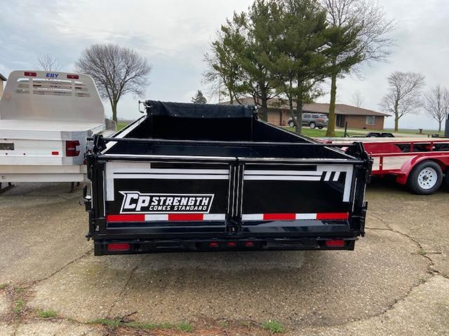 New 2025 CORNPRO 14' Dump Dump Trailer