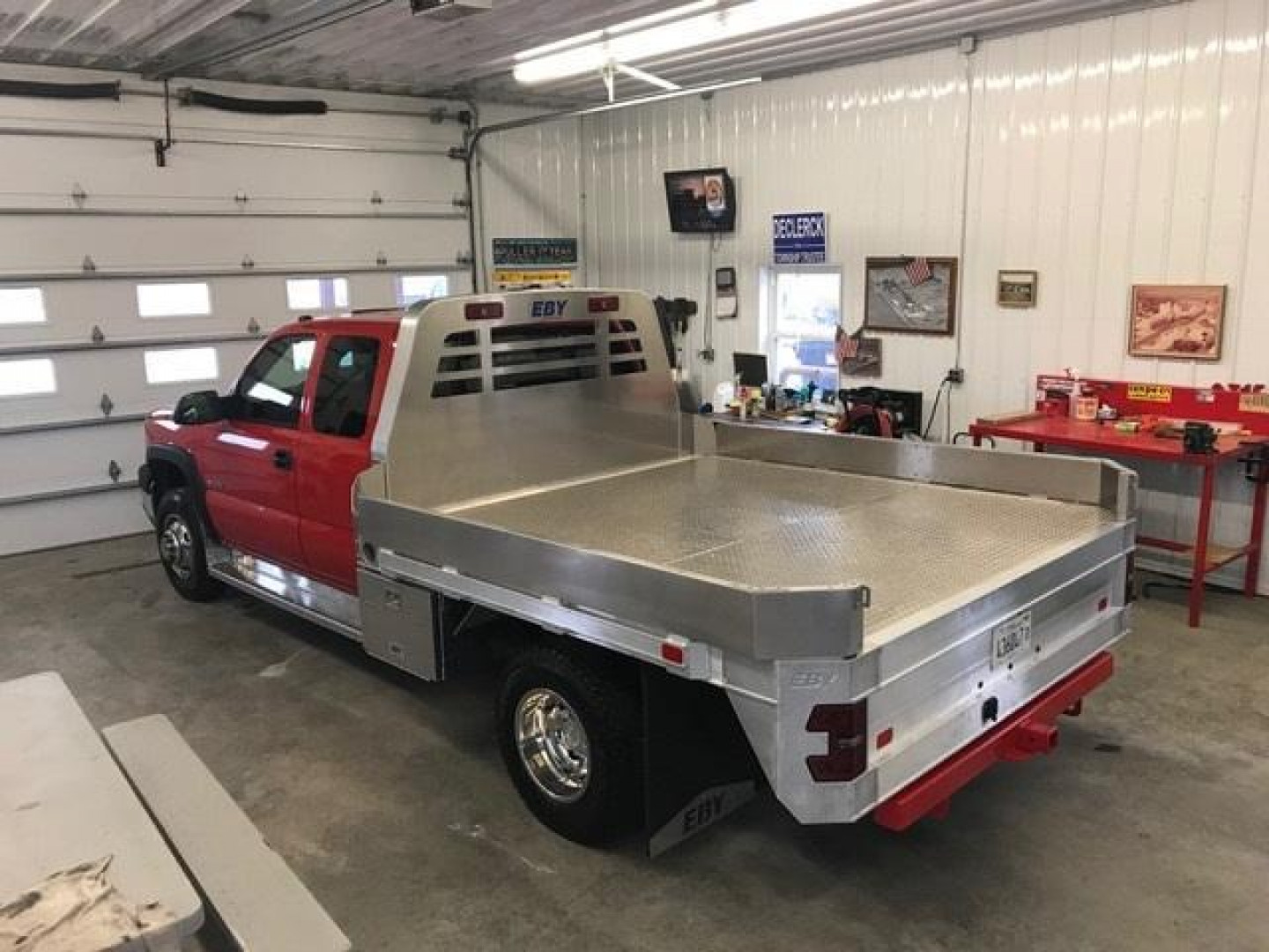New 2025 EBY Big Country Flatbed Truck Bed