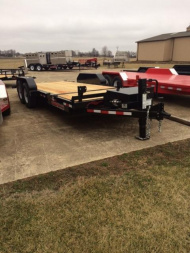 New 2024 TRAILERMAN TRAILERS INC. Cushion Tilt Equipment Trailer