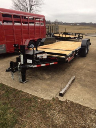 New 2024 TRAILERMAN TRAILERS INC. Cushion Tilt Equipment Trailer