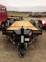 New 2024 TRAILERMAN TRAILERS INC. Cushion Tilt Equipment Trailer