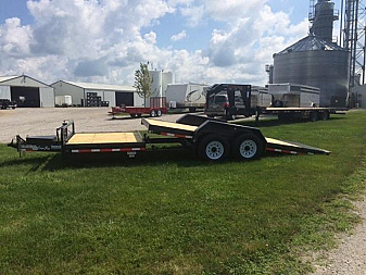 New 2025 CORNPRO UT-23 HT Equipment Trailer 7K