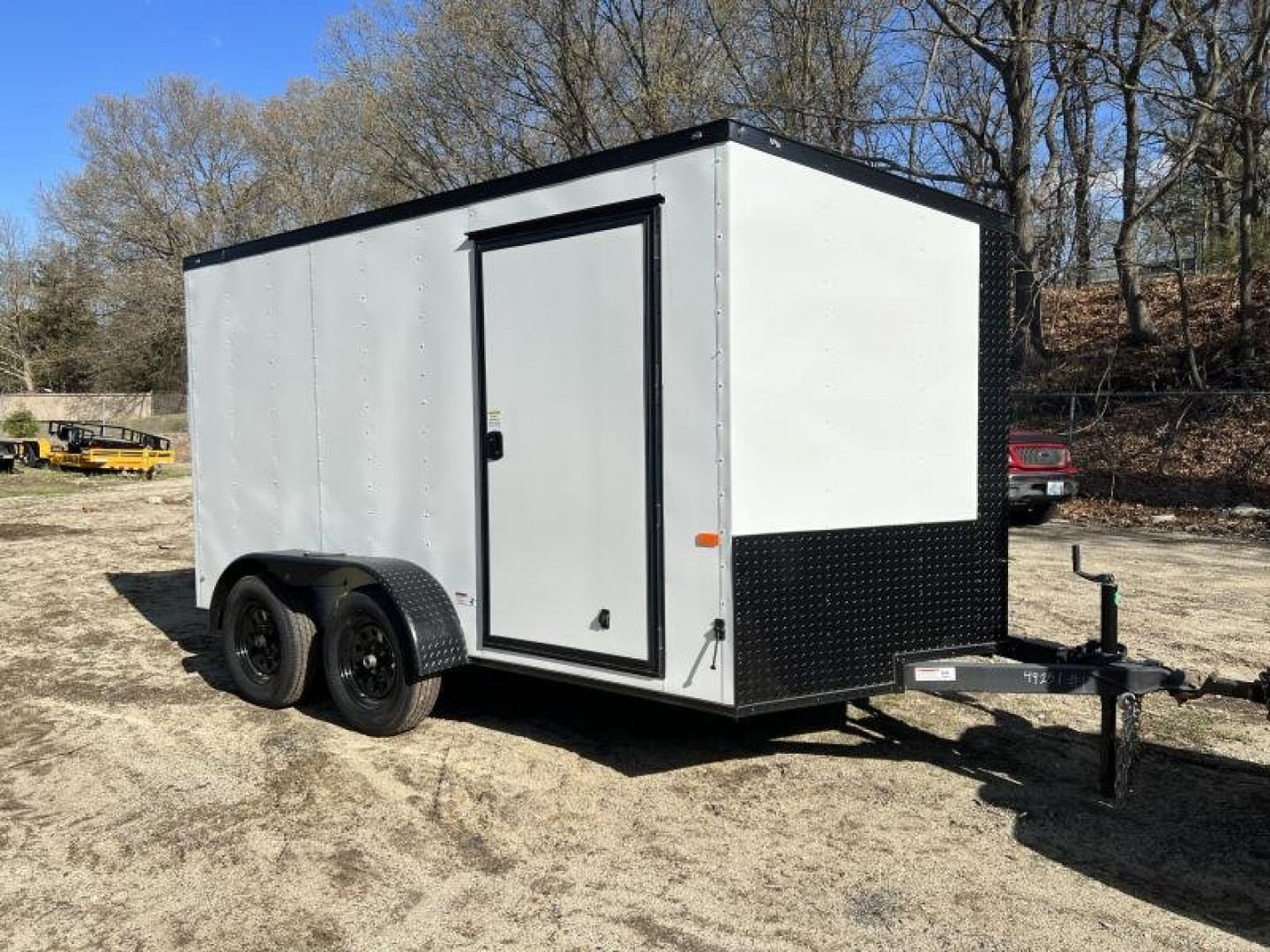 New 2023 Rock Solid Cargo 7x12 Enclosed Landscape Cargo Trailer