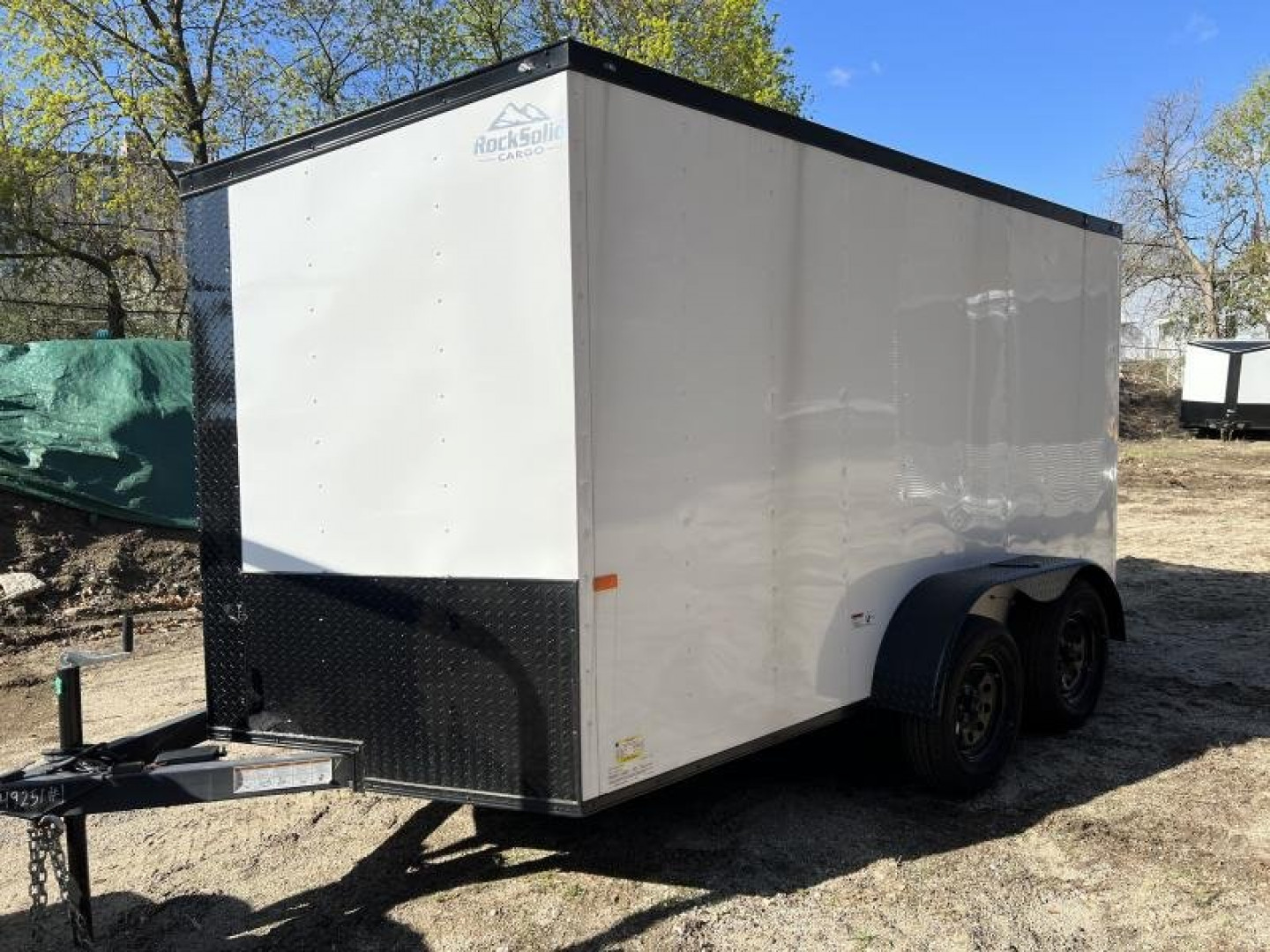New 2023 Rock Solid Cargo 7x12 Enclosed Landscape Cargo Trailer