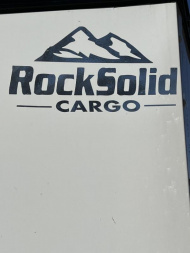 New 2023 Rock Solid Cargo 7x12 Enclosed Landscape Cargo Trailer