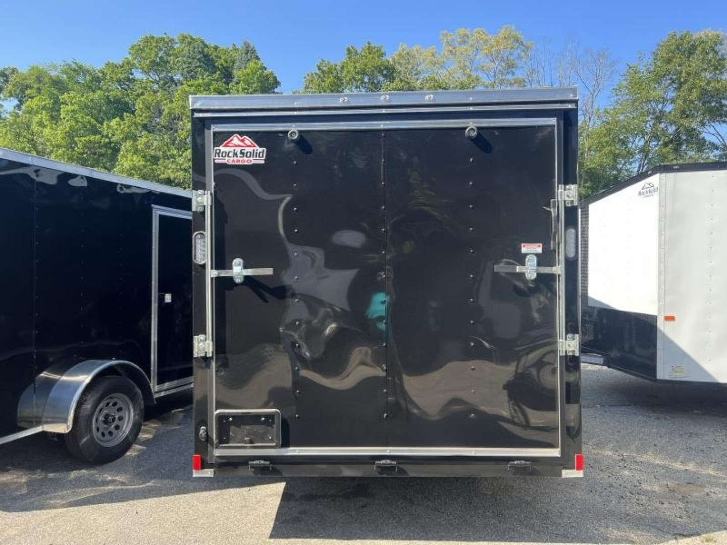 New 2023 Rock Solid Cargo 7x14 Enclosed Landscape Cargo Trailer