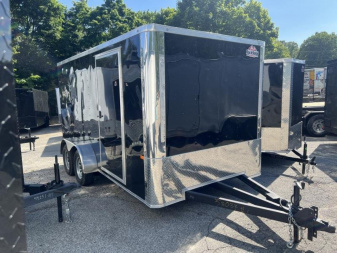 New 2023 Rock Solid Cargo 7x14 Enclosed Landscape Cargo Trailer