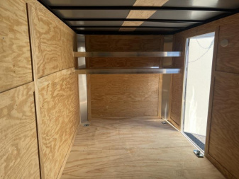 New 2023 Rock Solid Cargo 7x16 Enclosed Landscape Cargo Trailer