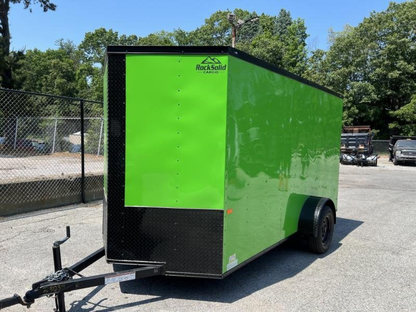 New 2023 Rock Solid Cargo 6x12SA Enclosed Cargo Trailer