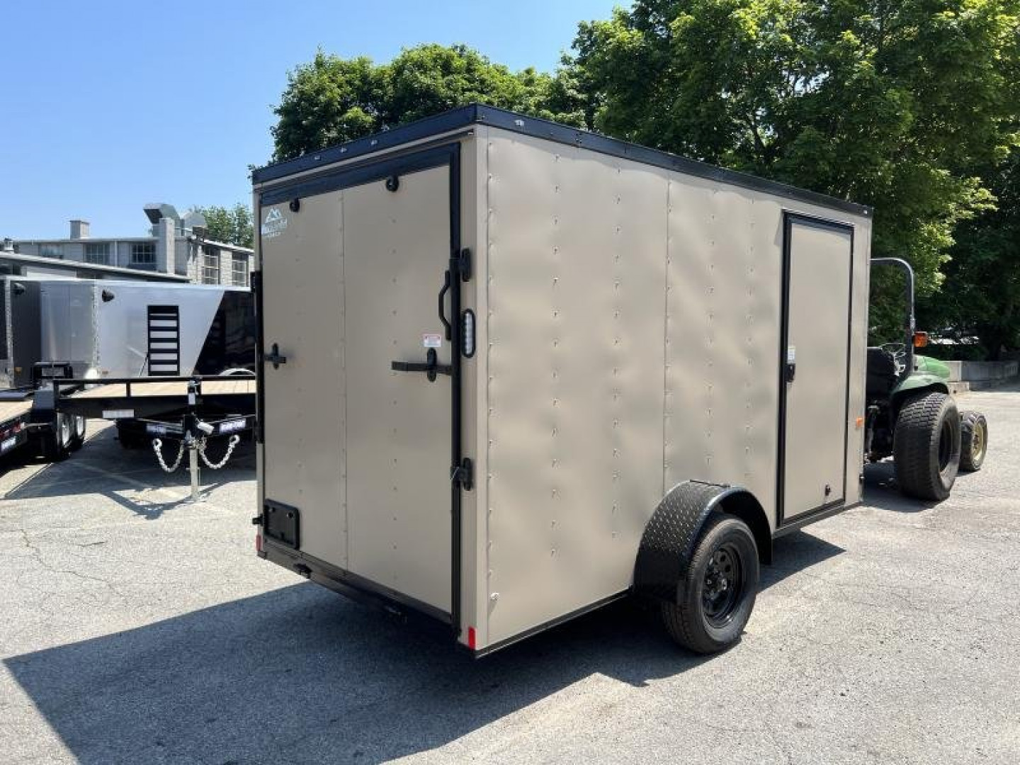 New 2023 Rock Solid Cargo 6x12SA Enclosed Cargo Trailer