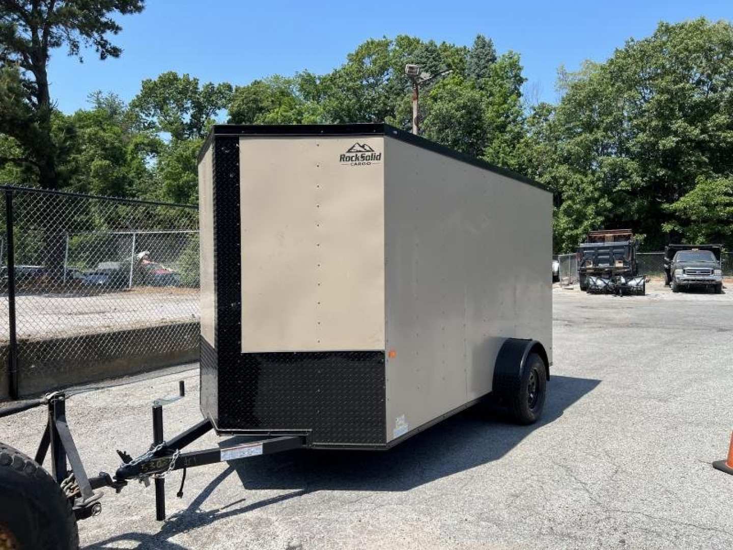 New 2023 Rock Solid Cargo 6x12SA Enclosed Cargo Trailer