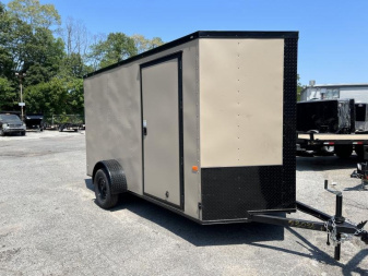New 2023 Rock Solid Cargo 6x12SA Enclosed Cargo Trailer