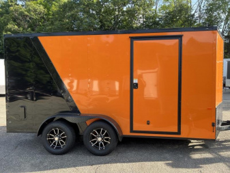 New 2023 Rock Solid Cargo 7x14 Enclosed Landscape Cargo Trailer