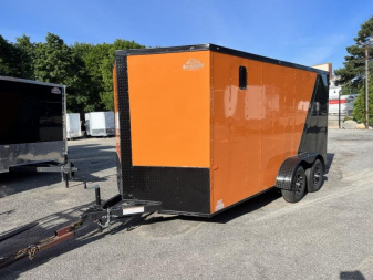 New 2023 Rock Solid Cargo 7x14 Enclosed Landscape Cargo Trailer
