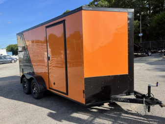 New 2023 Rock Solid Cargo 7x14 Enclosed Landscape Cargo Trailer