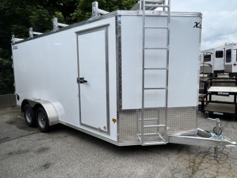 New 2024 ALCOM XPRESS7x16 Cargo / Enclosed Trailer