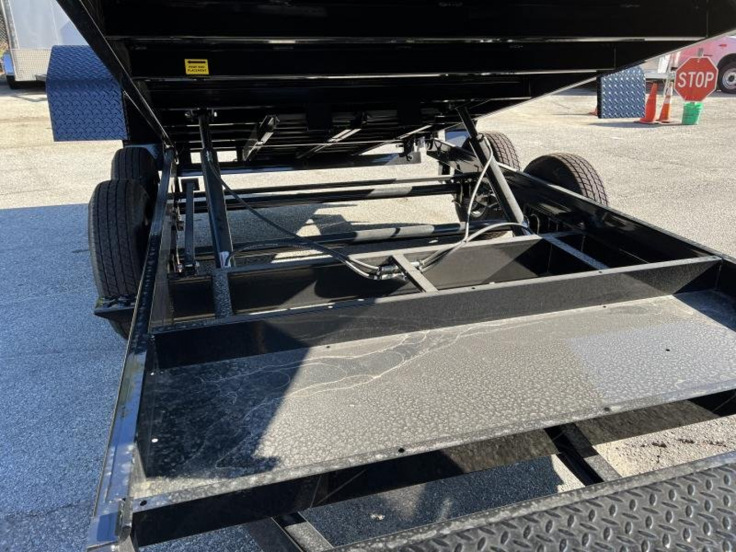 New 2023 Sure-Trac 7 x 14 Dump Trailer