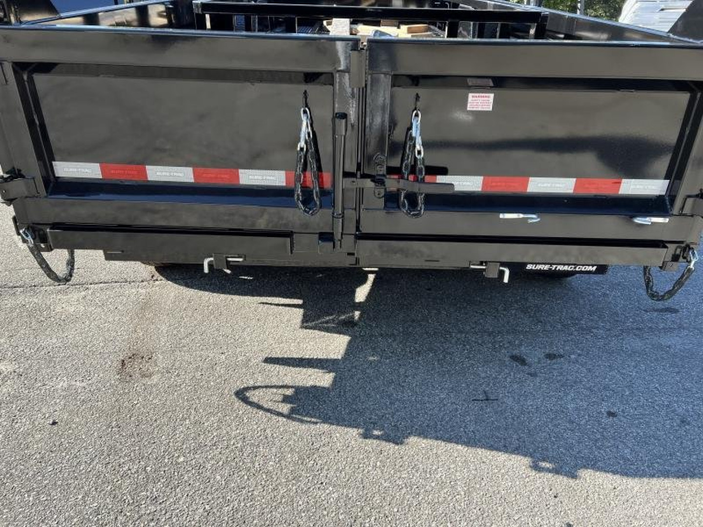 New 2023 Sure-Trac 7 x 14 Dump Trailer