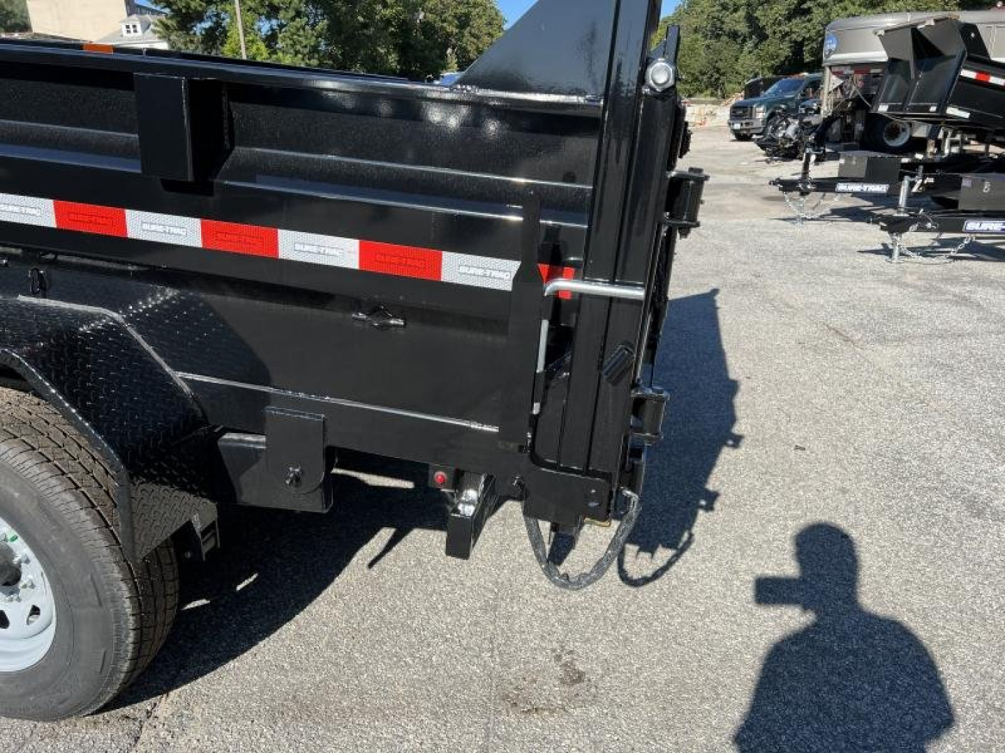 New 2023 Sure-Trac 7 x 14 Dump Trailer