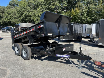 New 2024 Sure-Trac 6 X 10 10K SD Low Profile Dump Dump Trailer