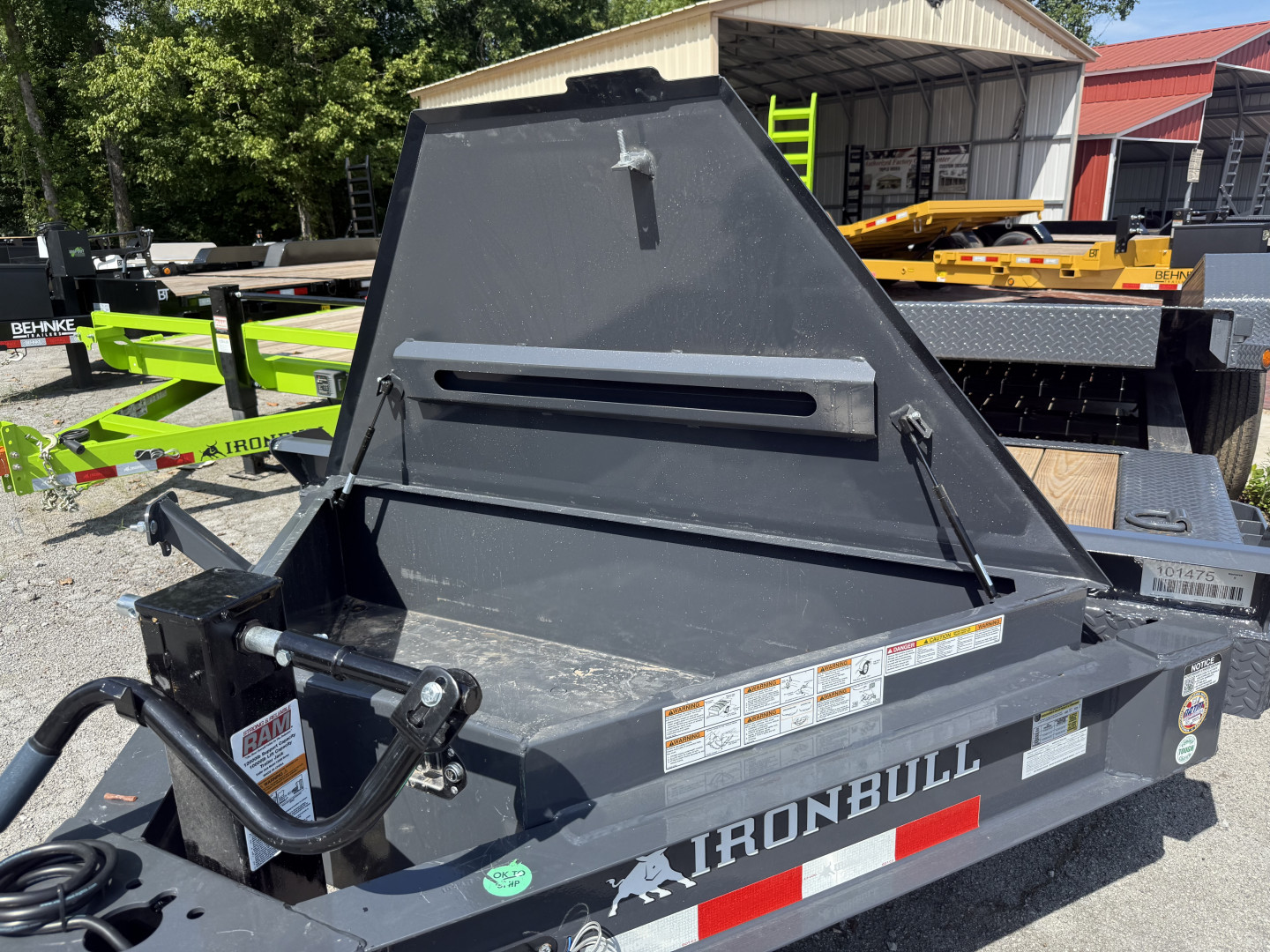 New 2025 Iron Bull TWB 16' I-BEAM TORSION Equipment Trailer